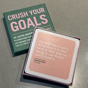 Crush Your Goals Quote Cards